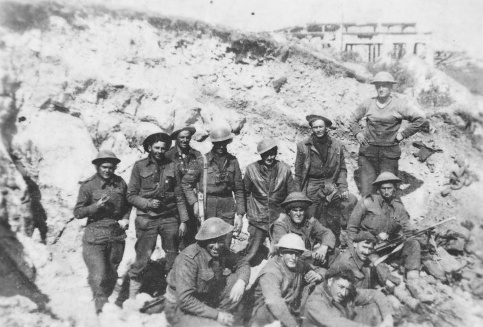 New Zealanders at Cassino.