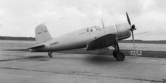 XF4U-1 prototype